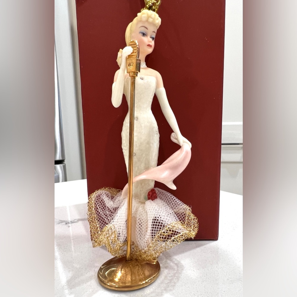 Lenox Barbie “In the Spotlight” 2004 ornament. New in original box. Never used.